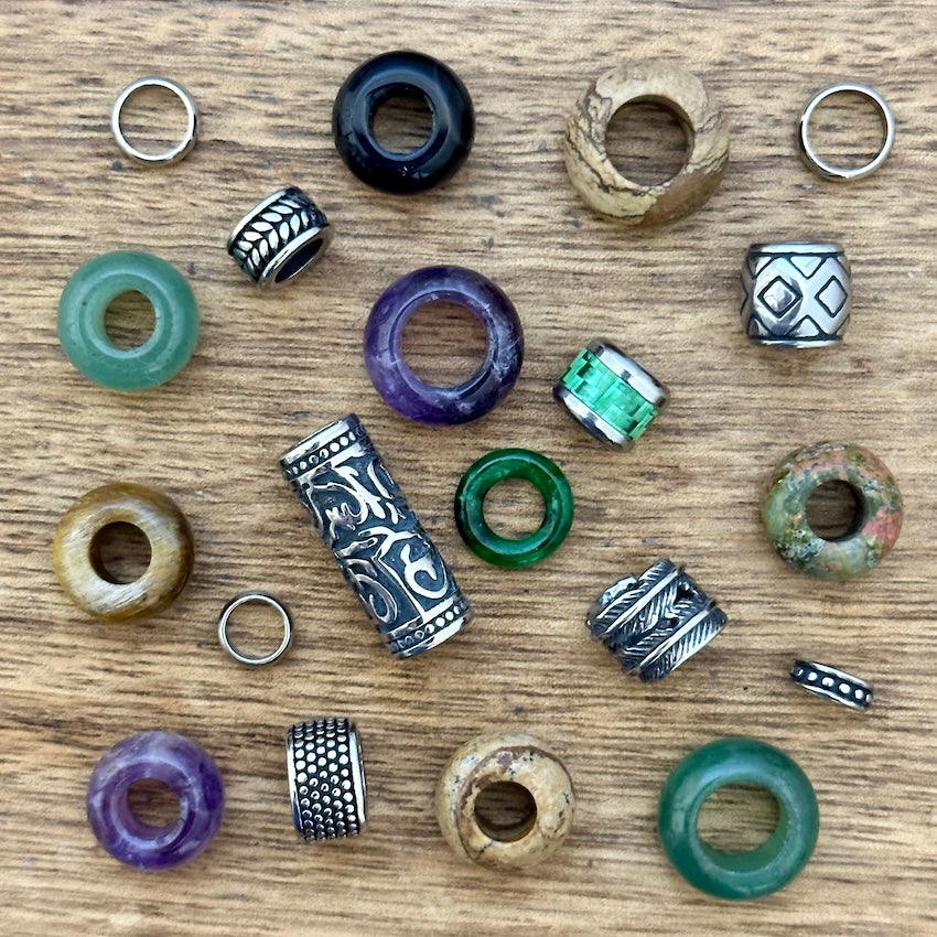 Mystic Dreadlock Beads | Set Of 20