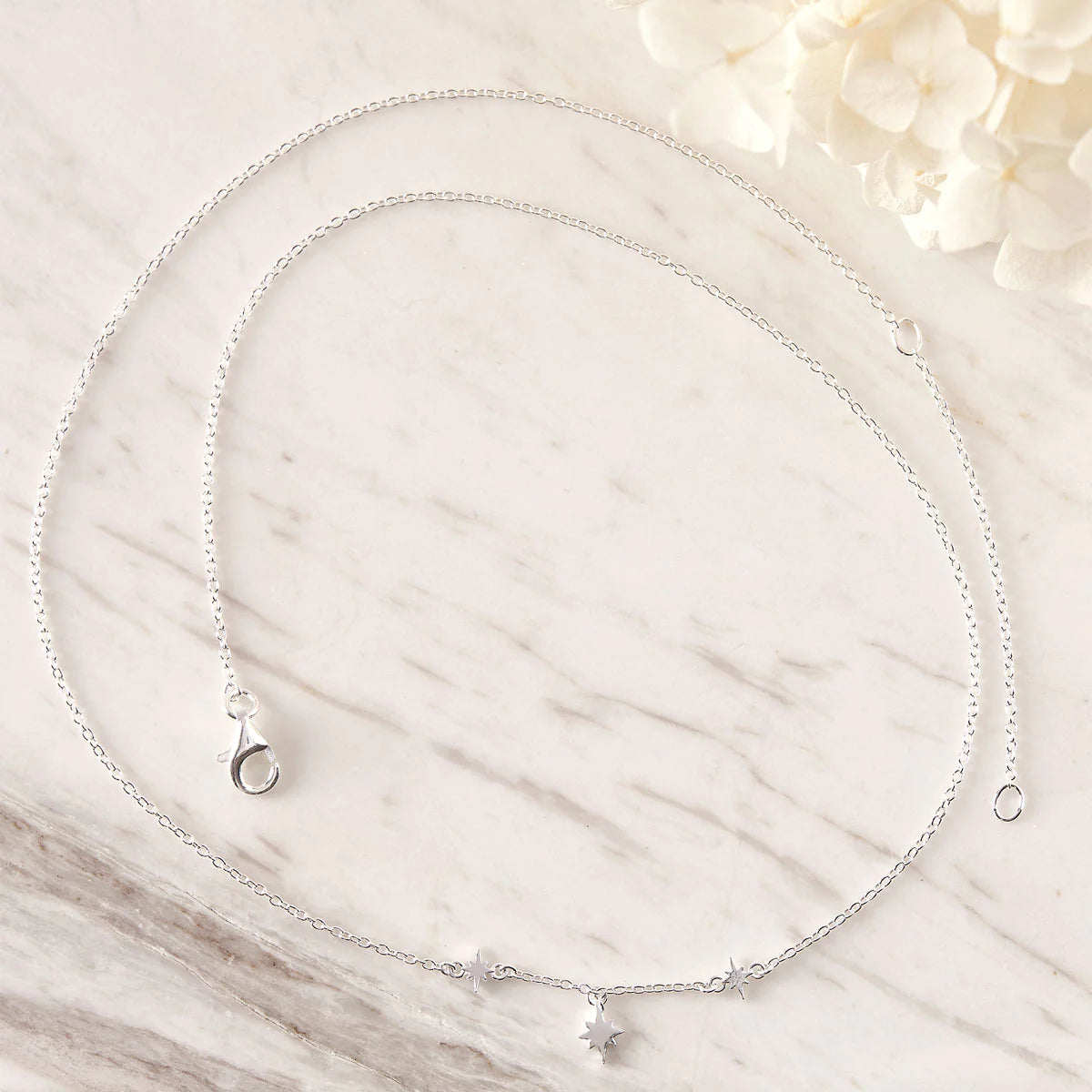Sterling Silver | Celestial Star Necklace