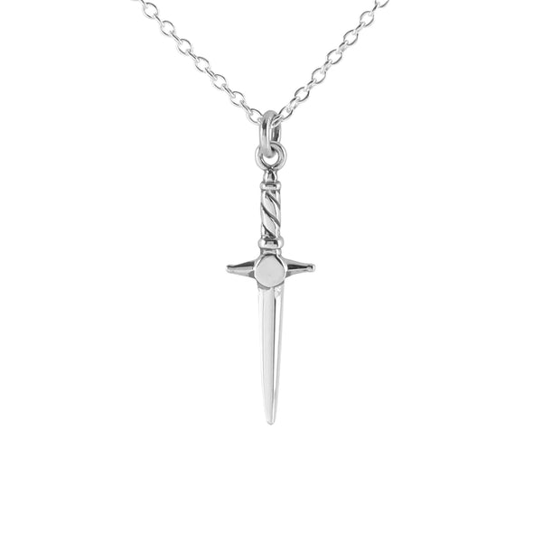 Sterling Silver | Cosmic Dagger Necklace