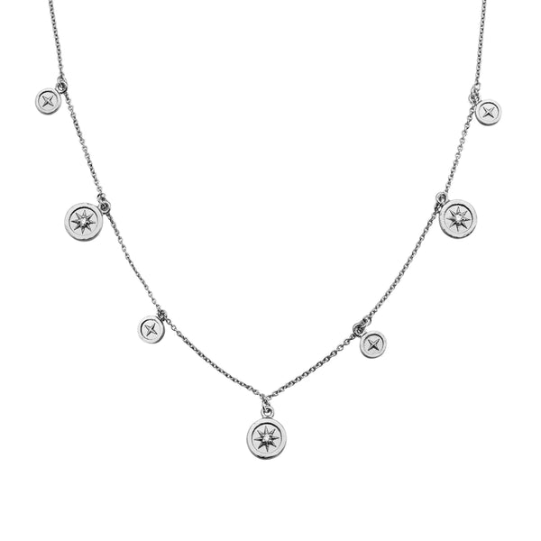 Sterling Silver | Asteria Choker Necklace
