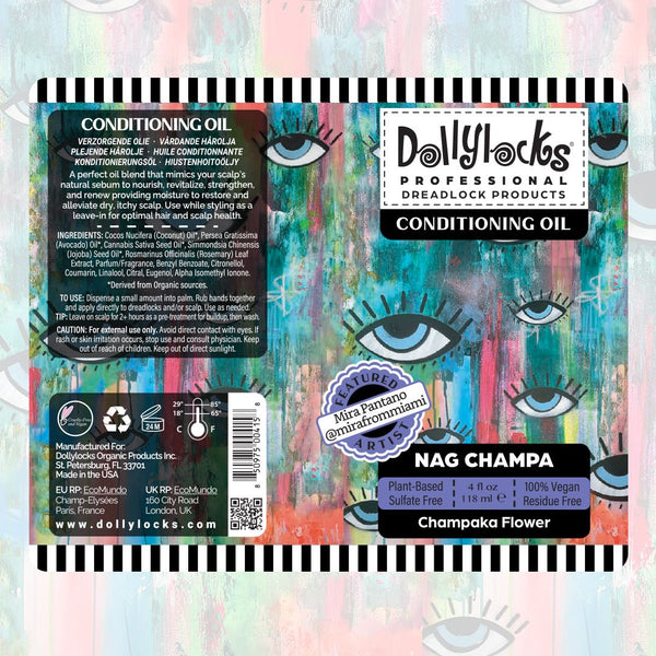 Dollylocks Conditioning Oil | Nag Champa