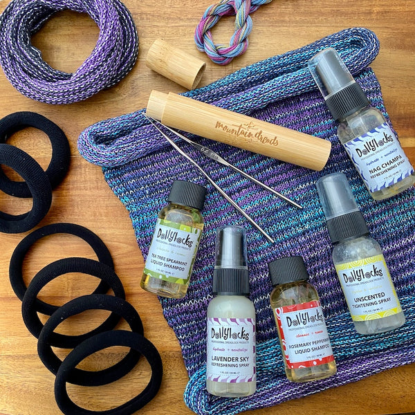 Dreadlocks Essentials Maintenance Kit by Dread Empire - includes shampoo,  salt spray and your choice of gel, wax or balm