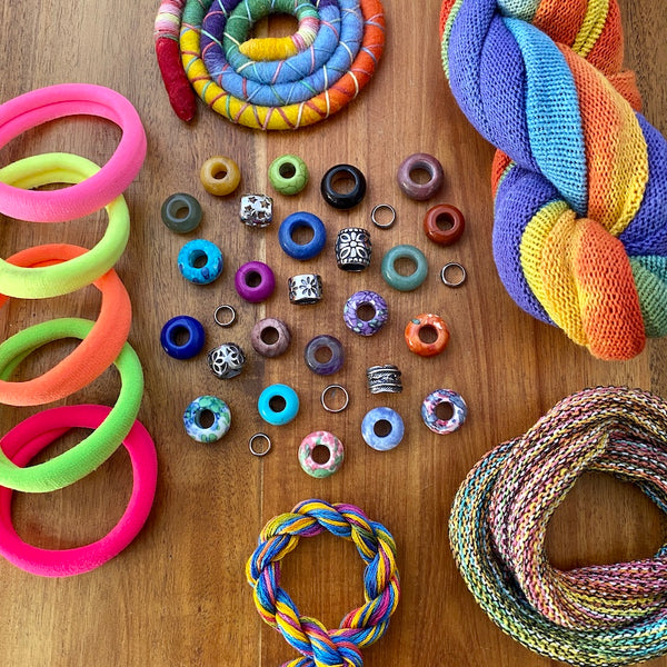 OOAK Rainbow Dread Pack