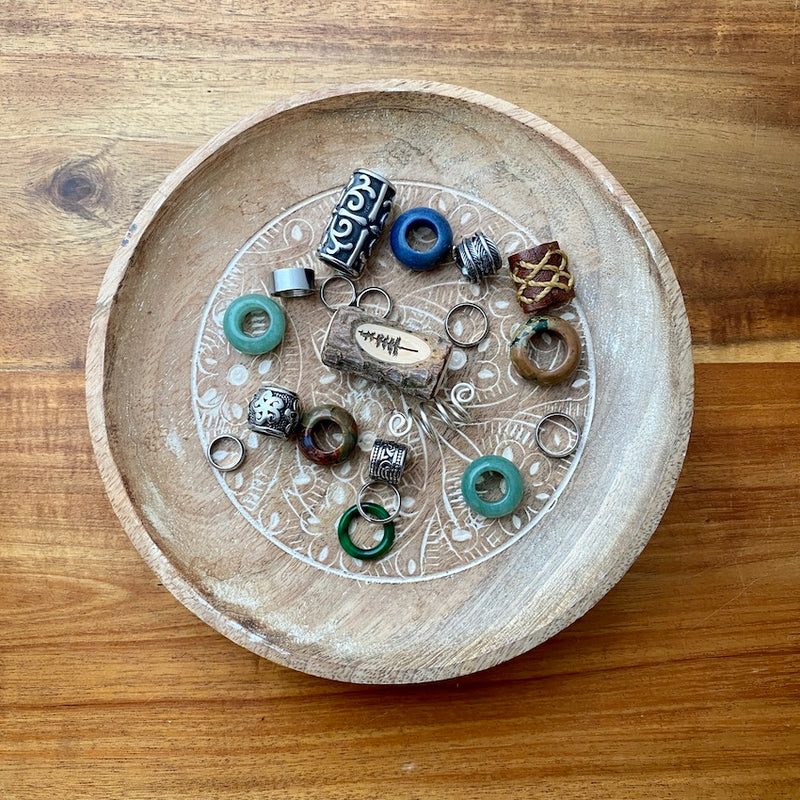 Magical Forest Dreadlock Beads | Set of 20