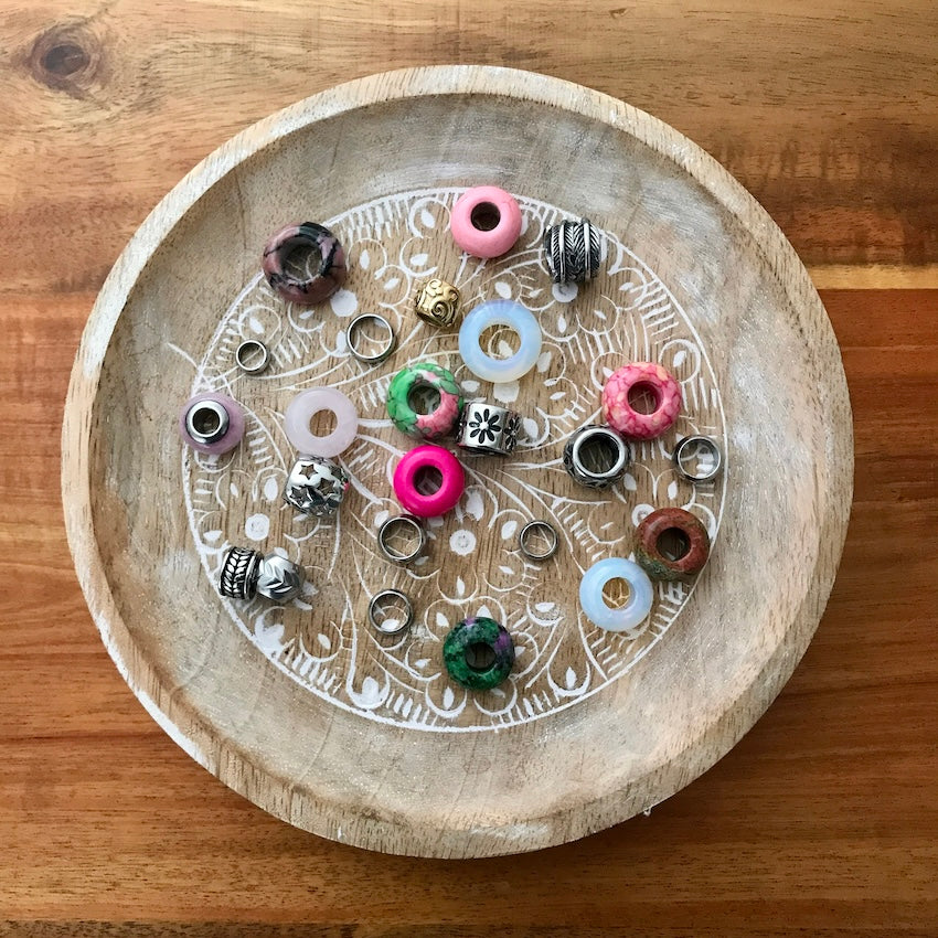 Pink Flower Garden Dread Pack
