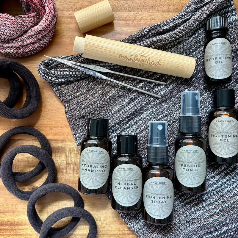 Mocha | Raw Roots Dread Care Pack