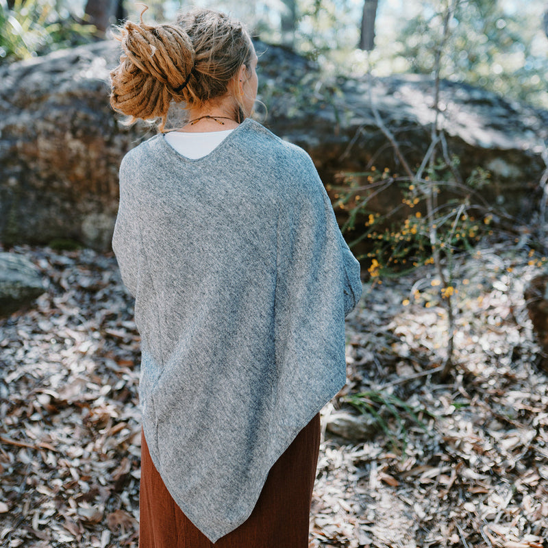 Cashmere Poncho