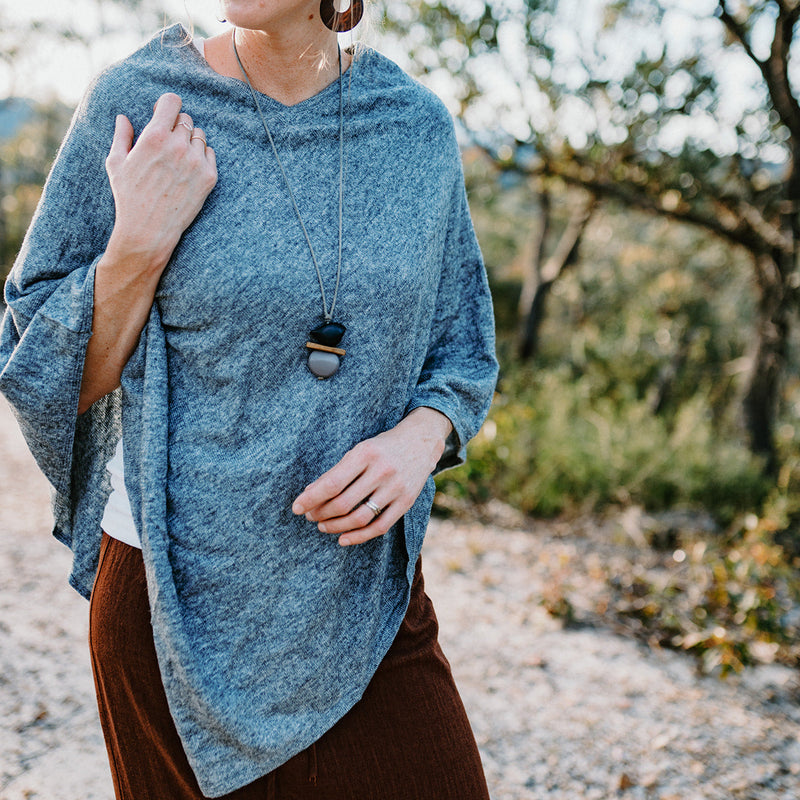 Cashmere Poncho