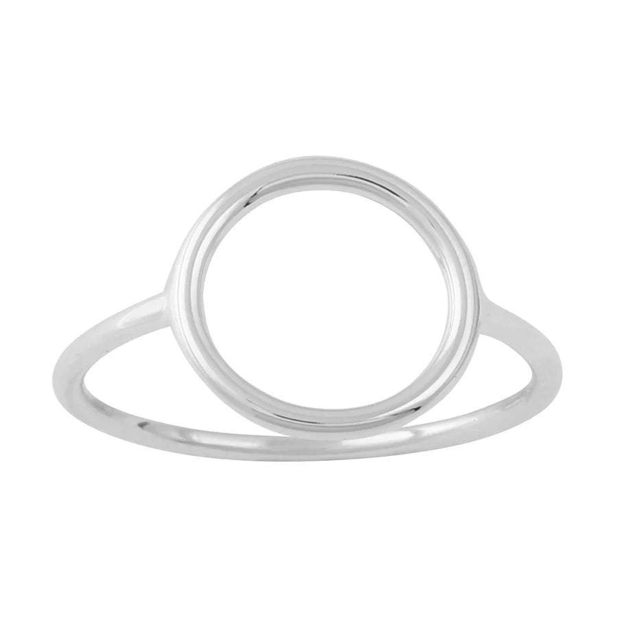 Sterling Silver Circle Ring