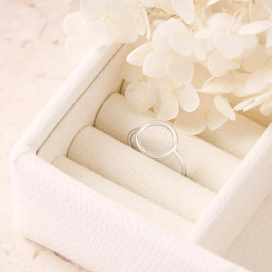 Sterling Silver Circle Ring