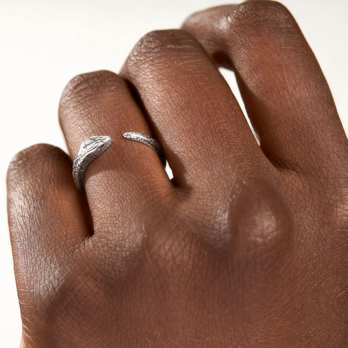 Sterling Silver Snake Ring