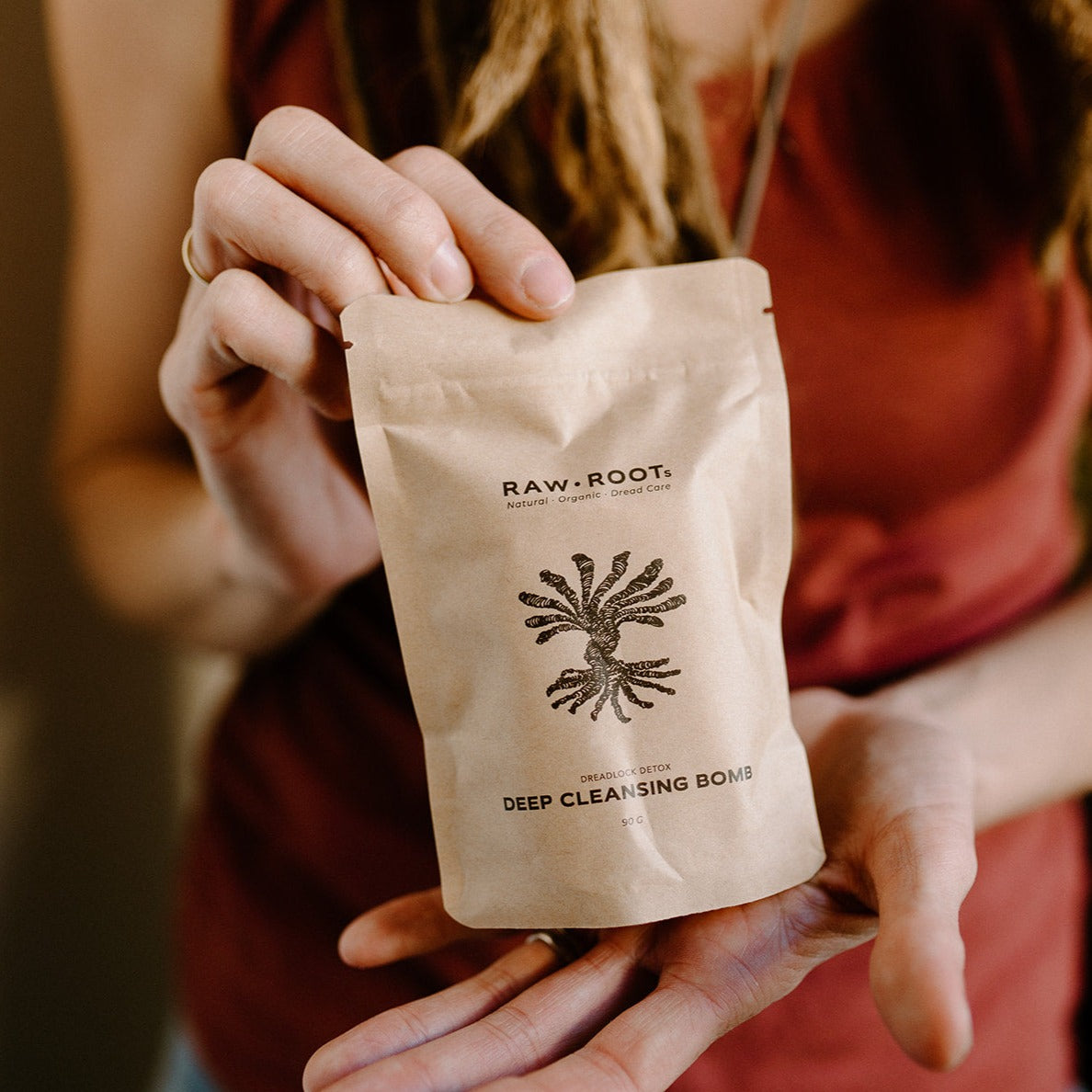 Raw Roots Deep Cleansing Bomb - Dreadlock Detox – Mountain Dreads