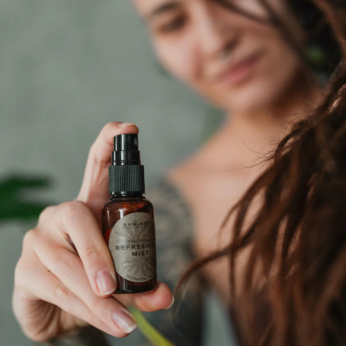 Raw Roots Refreshing Mist Travel Size Sampler Set of 4