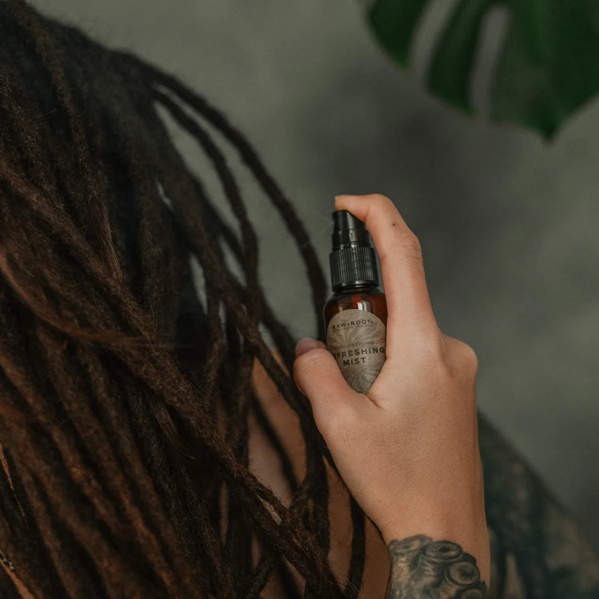 Raw Roots Refreshing Mist Travel Size Sampler Set of 4