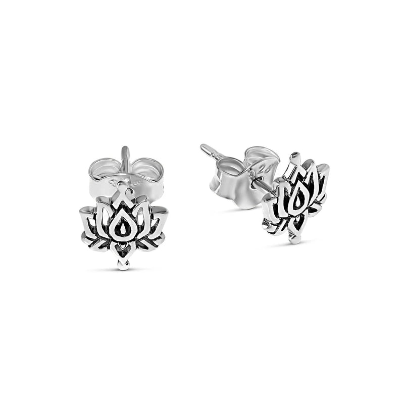 White Lotus Studs