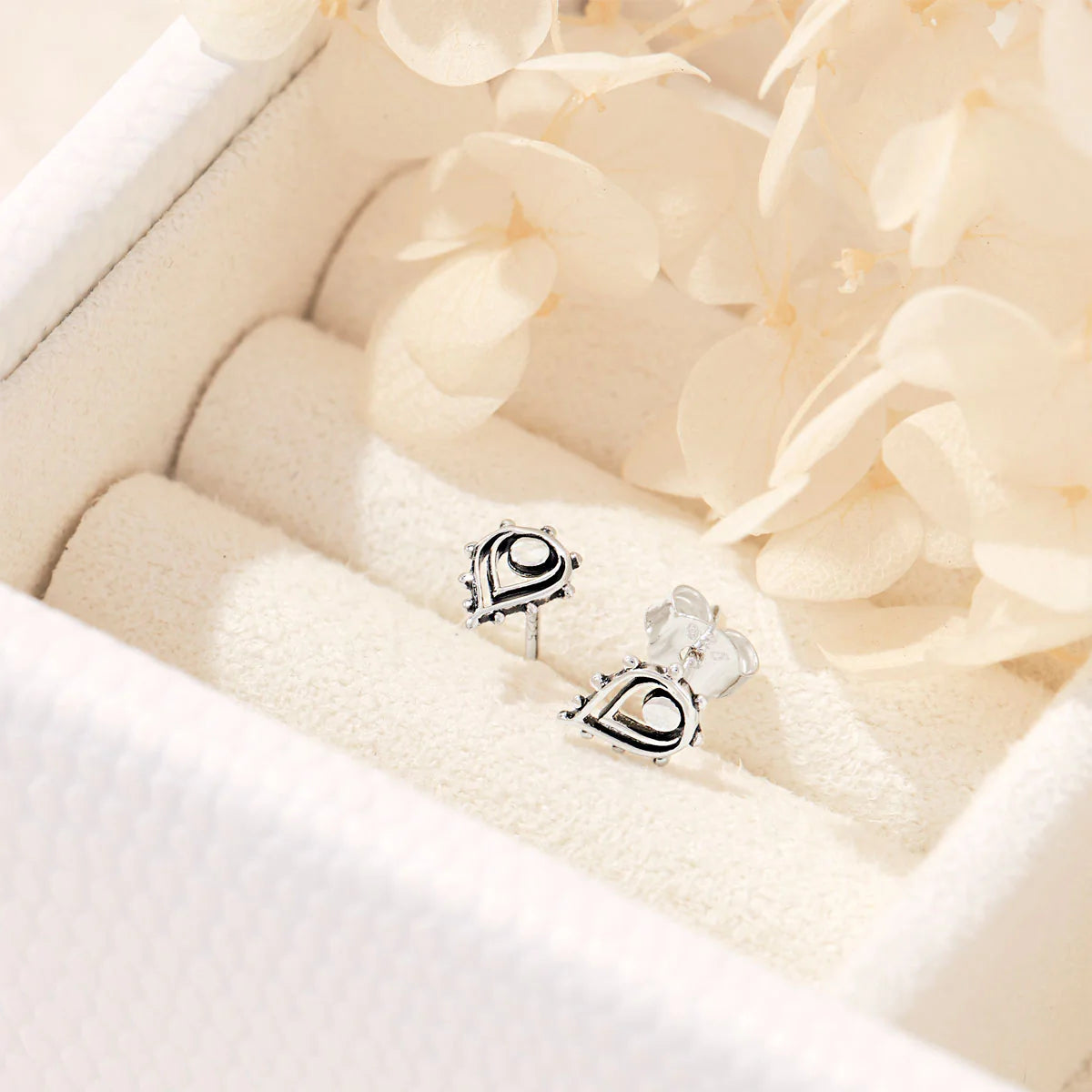 Sterling Silver Sunset Studs