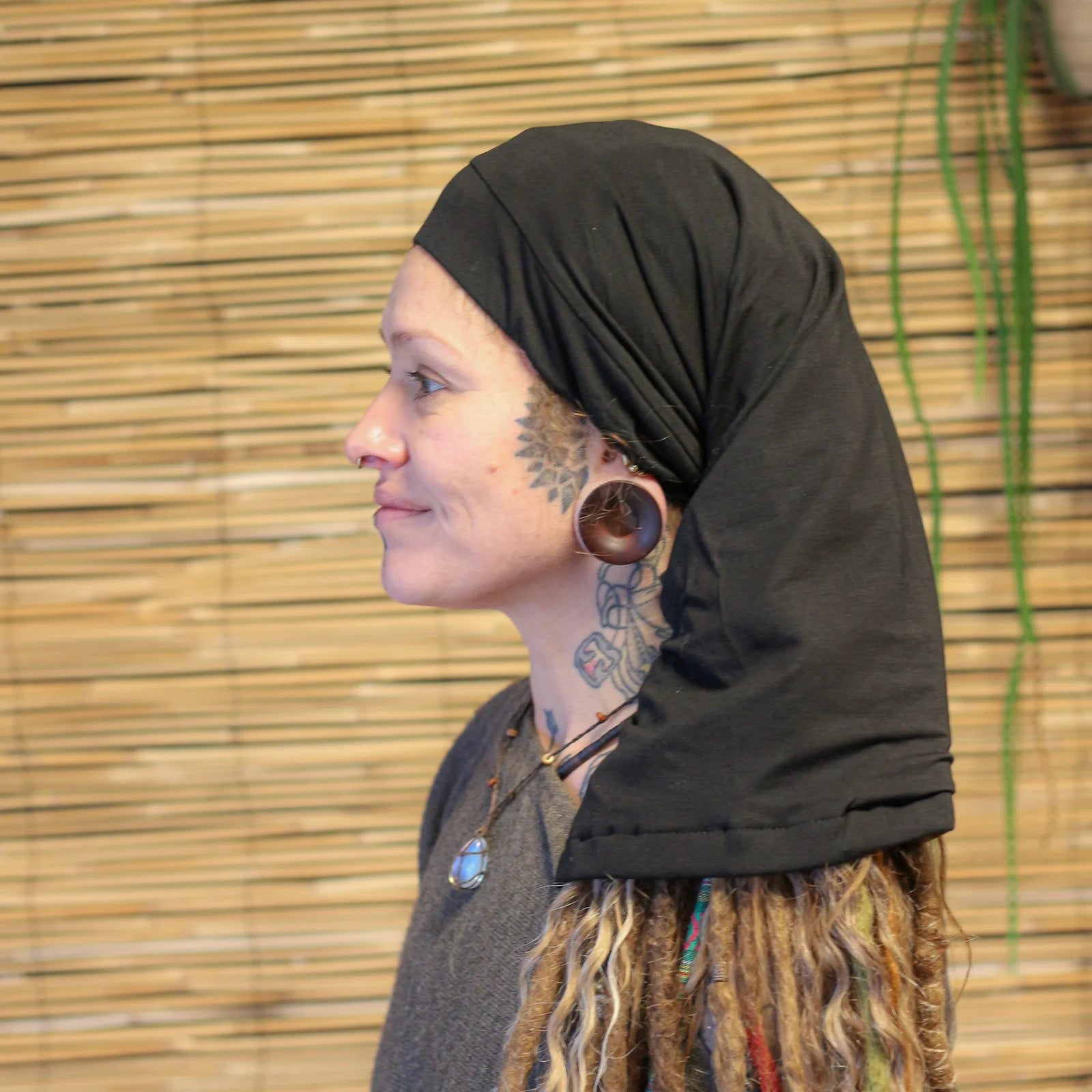 Satin Lined Bamboo Dreadlock Sleep Tube