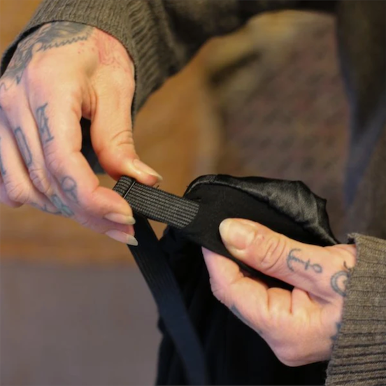 Satin Lined Bamboo Dreadlock Sleep Tube