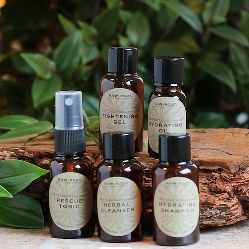 Raw Roots Travel Size Sampler Set of 6