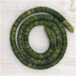 Seaweed Felt Spiralocks