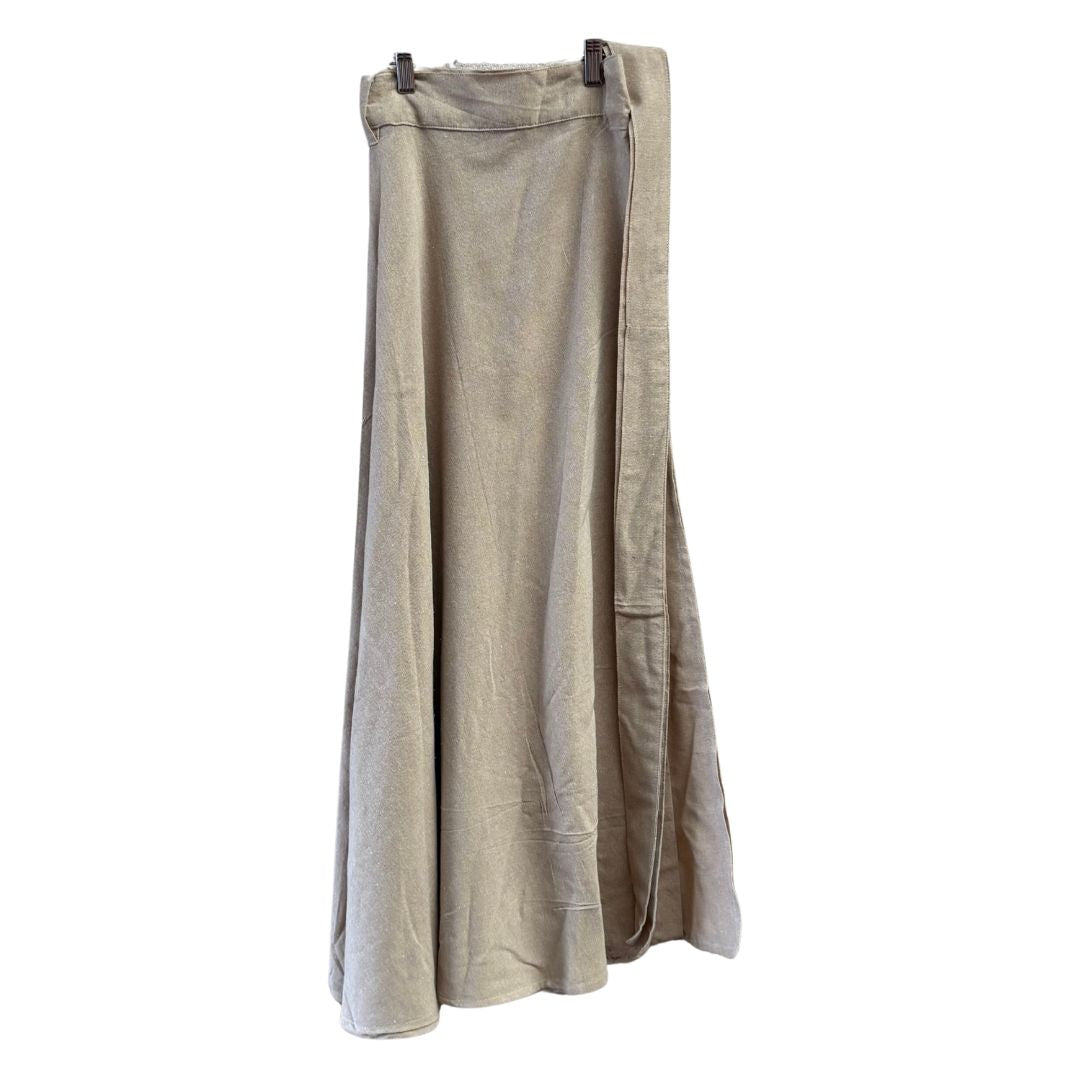 Fawn | Long Cotton Wrap Skirt