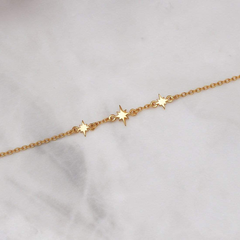 Gold Celestial Star Bracelet