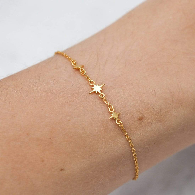 Gold Celestial Star Bracelet