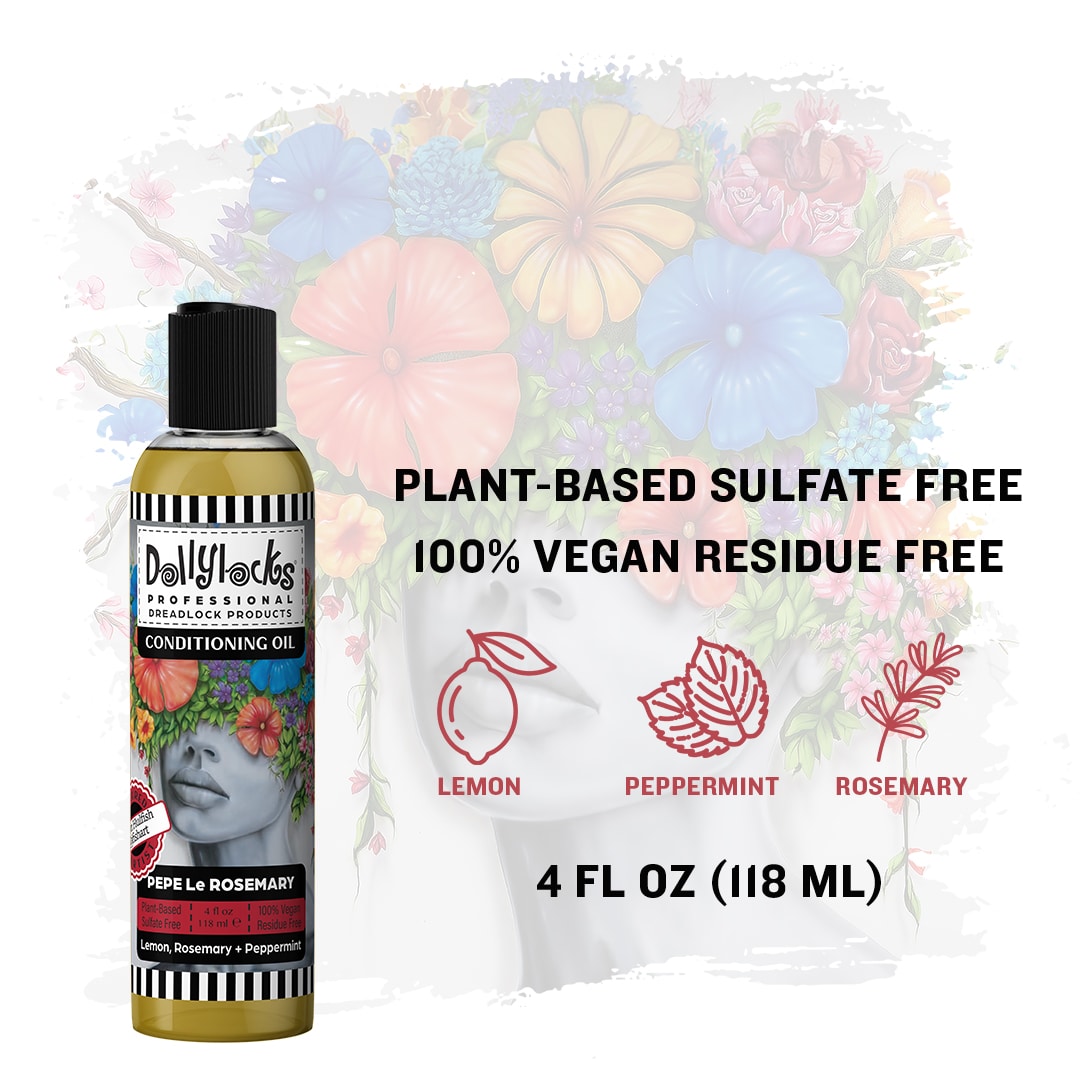 Dollylocks Conditioning Oil | Pepe Le Rosemary