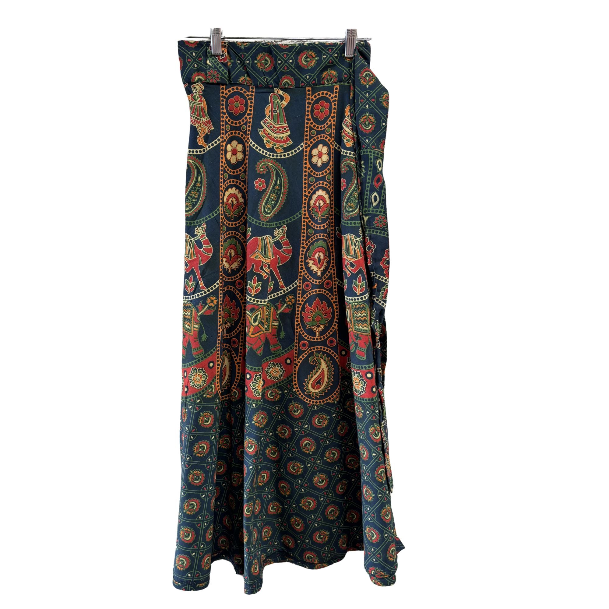 Aranya | Long Cotton Wrap Skirt