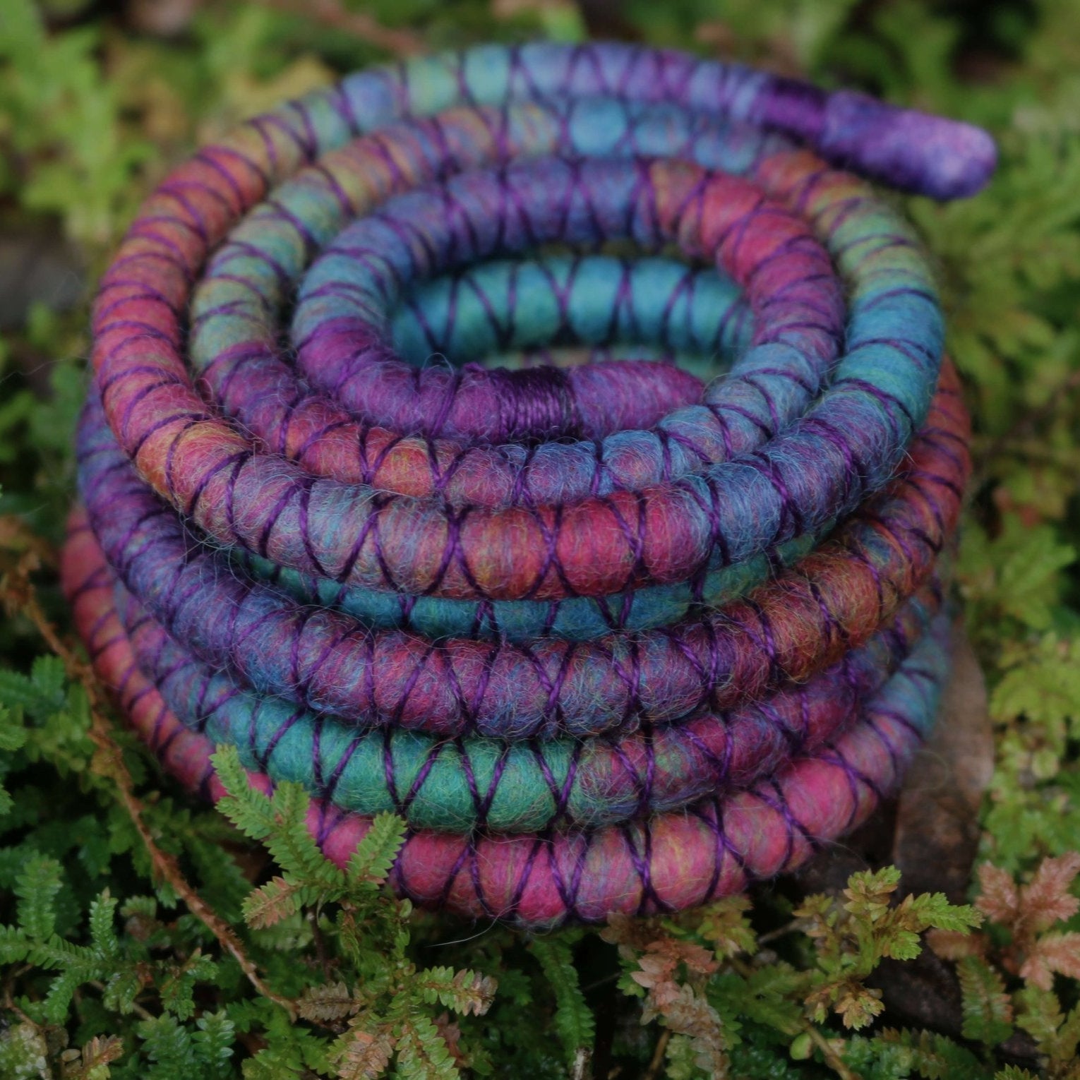 Genie Wool Felt Spiralocks