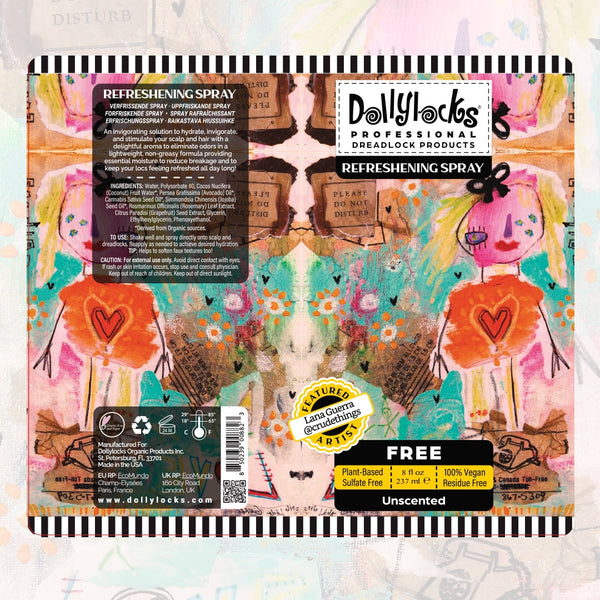 Dollylocks Refreshing Spray | Unscented | FREE