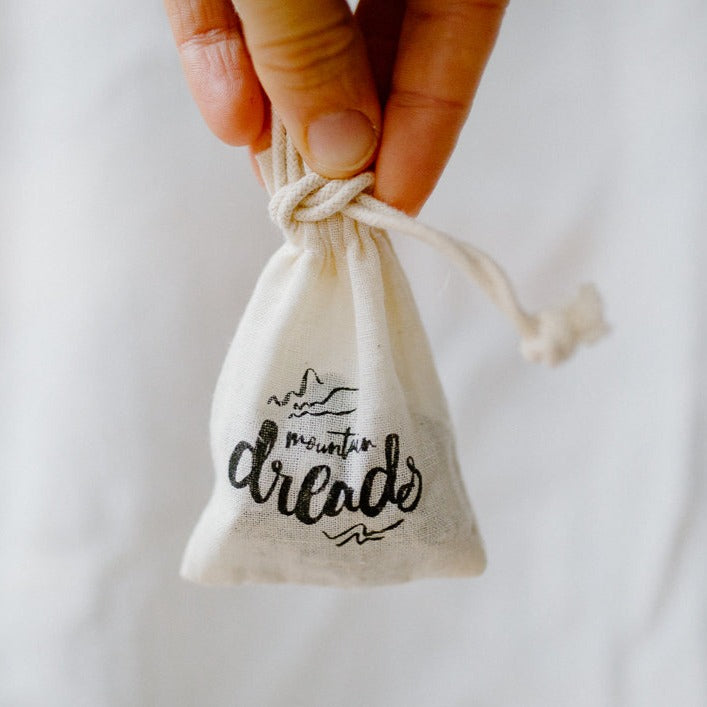 Black Dreadlock Beads | Set Of 25