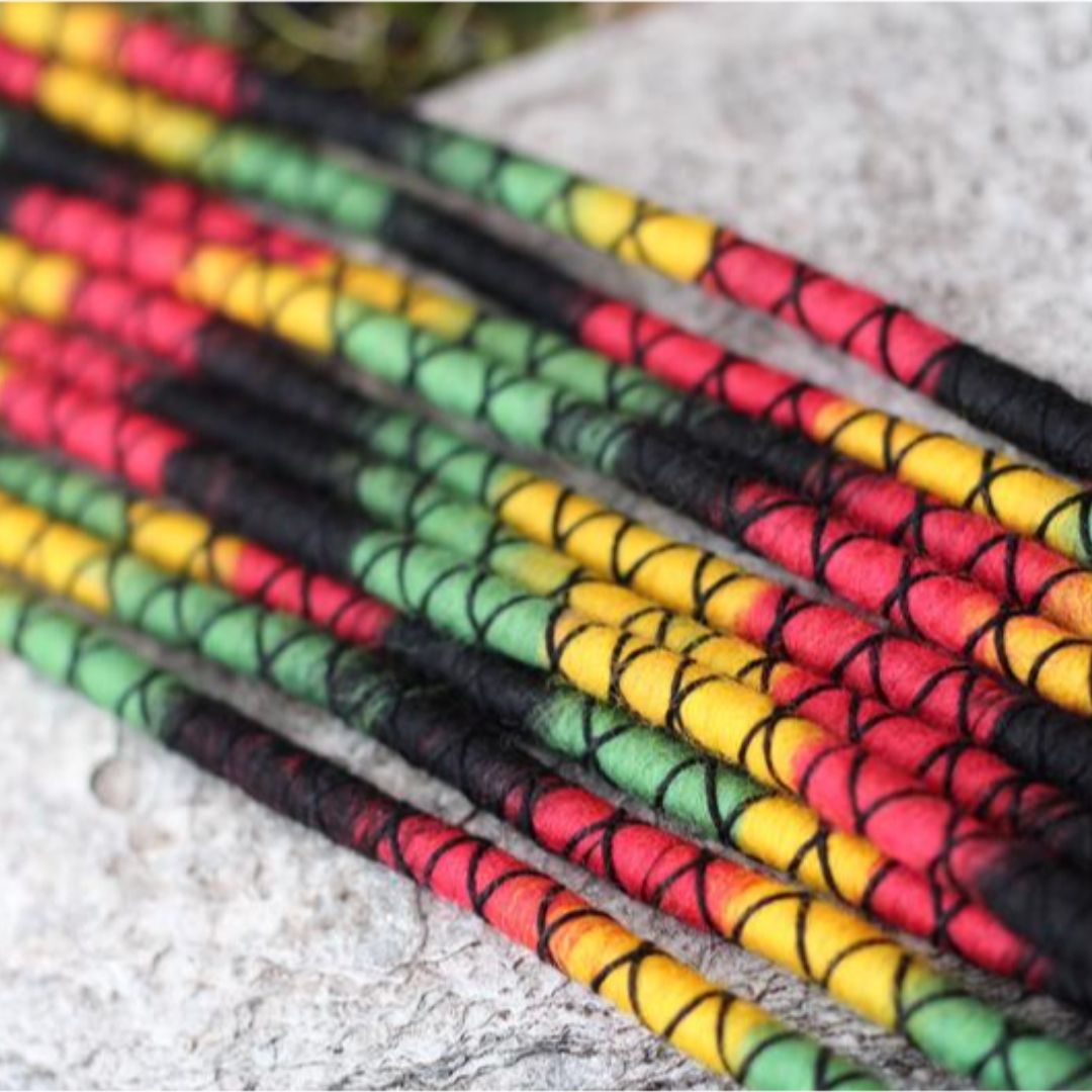 Rasta Wool Felt Spiralocks