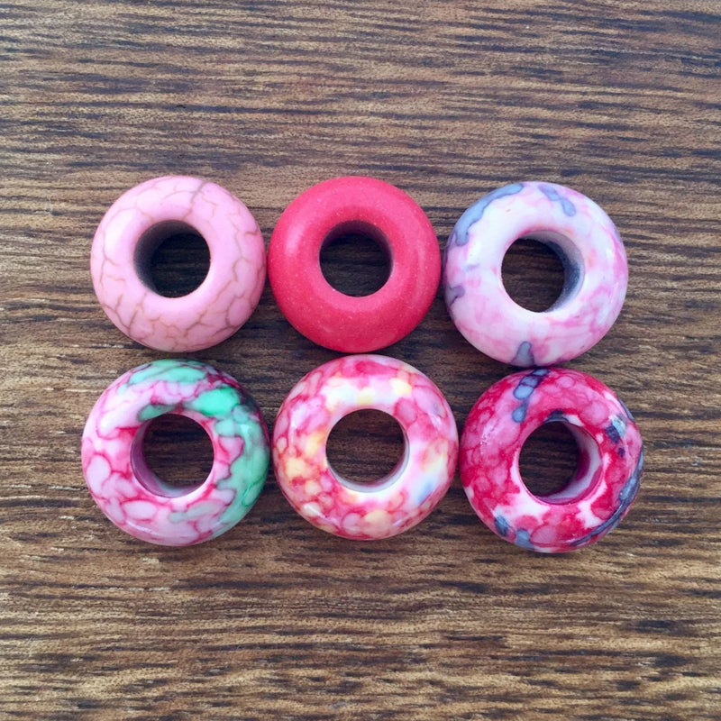 Pink Beads | Set Of 20