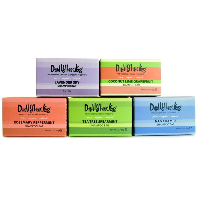 Dollylocks Shampoo Bar Travel Size Sampler Set