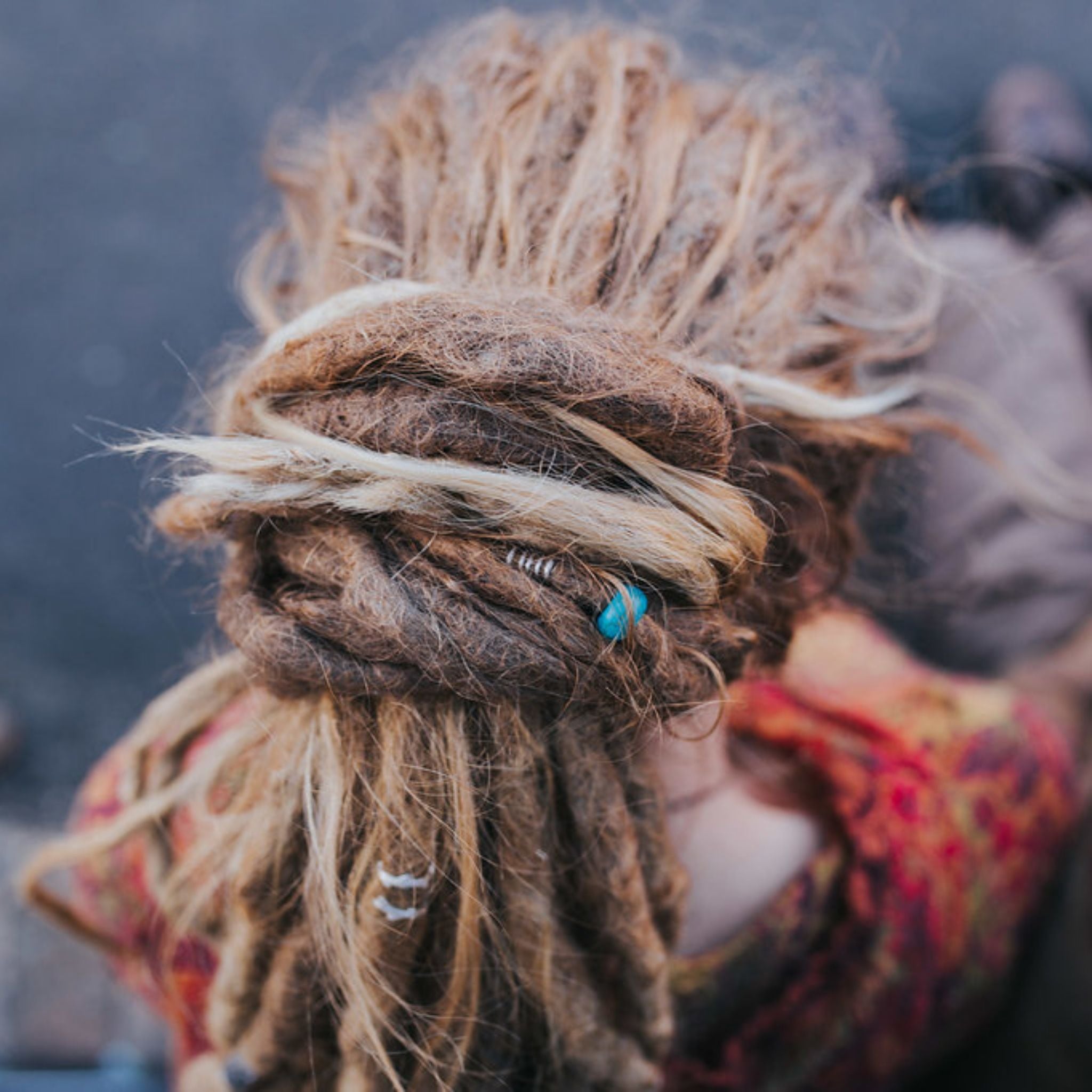 Eucalyptus Green Dreadlock Beads | Set Of 20