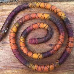 Henna Wool Felt Spiralocks