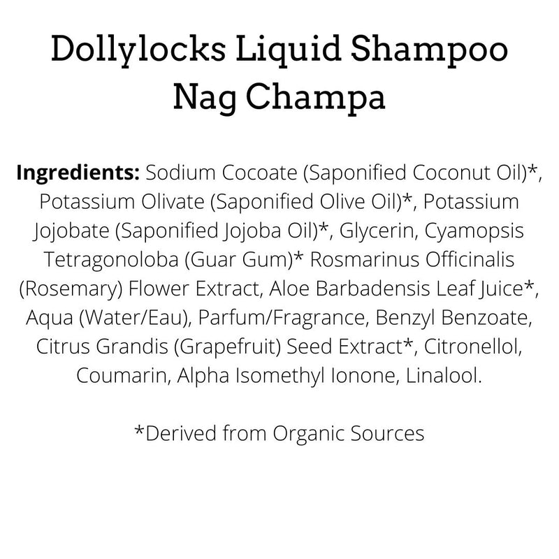 Dollylocks Shampoo Nag Champa - SaltyDreads