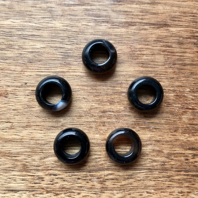 8mm Gemstone Dreadlock Beads