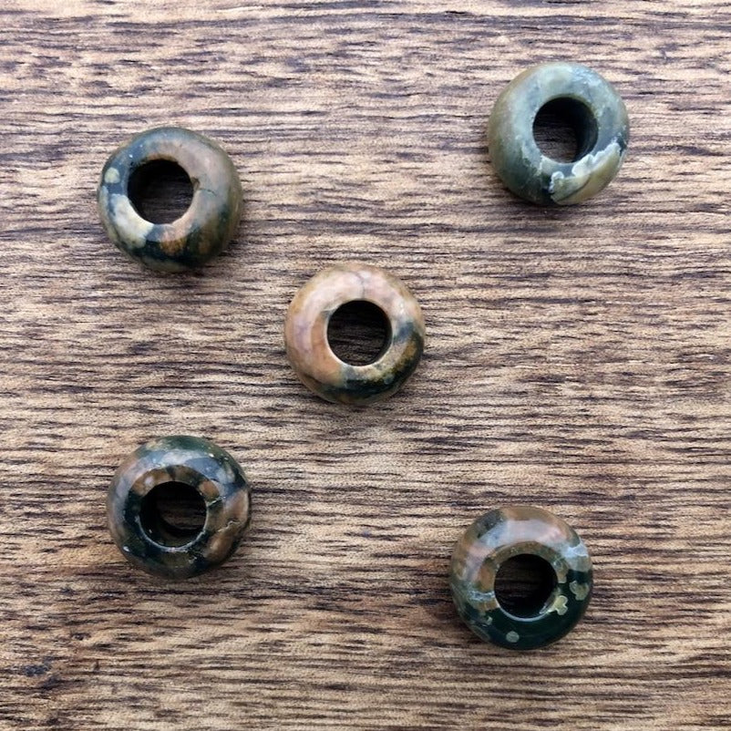 Green Jasper | Set of 5