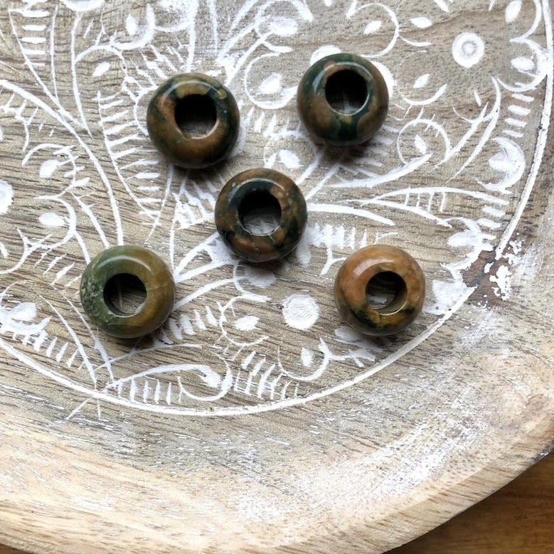 Green Jasper | Set of 5