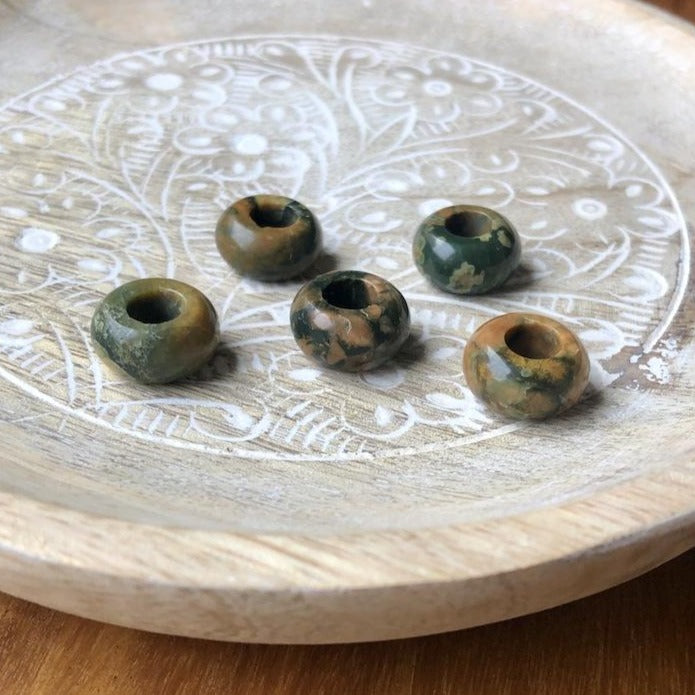 Green Jasper | Set of 5