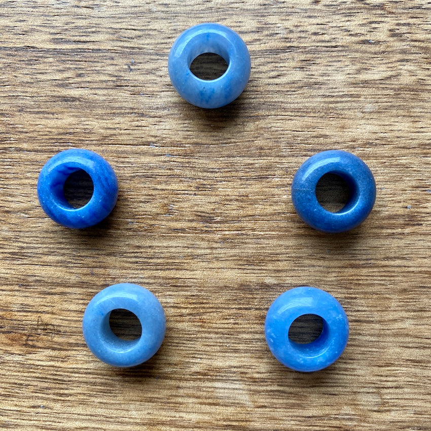 8mm Gemstone Dreadlock Beads
