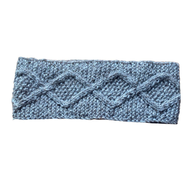 Wool Headband with Buttons