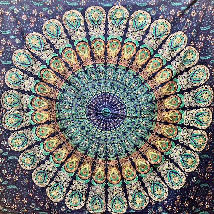 Blue Mandala Tablecloth
