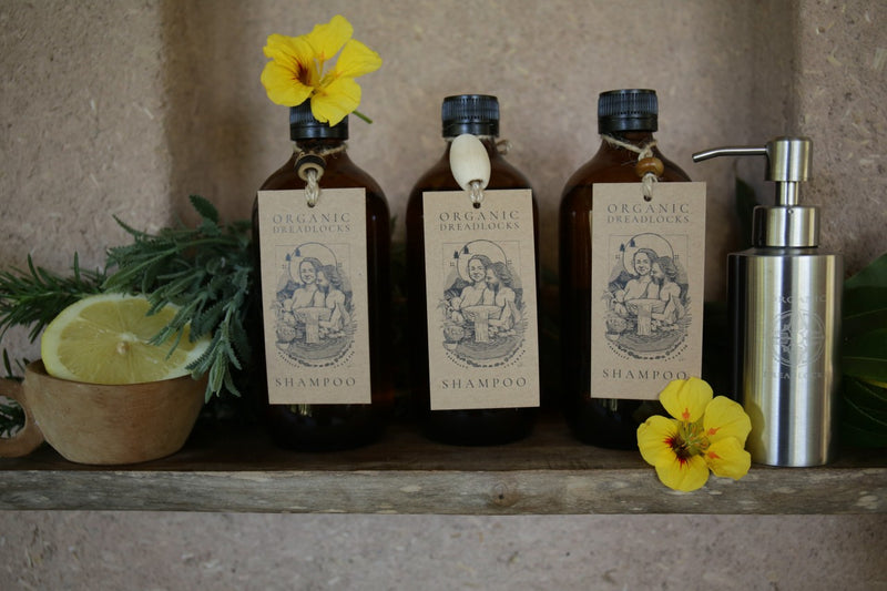 Organic Dreadlocks Shampoo + Pump bottle