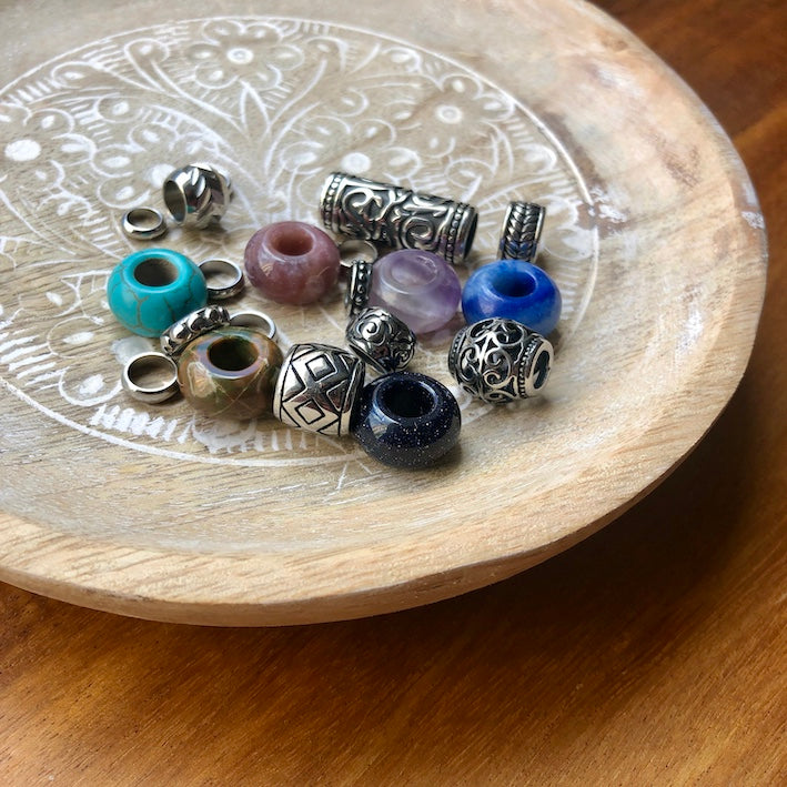 Star Gazer Dreadlock Beads | Set Of 20