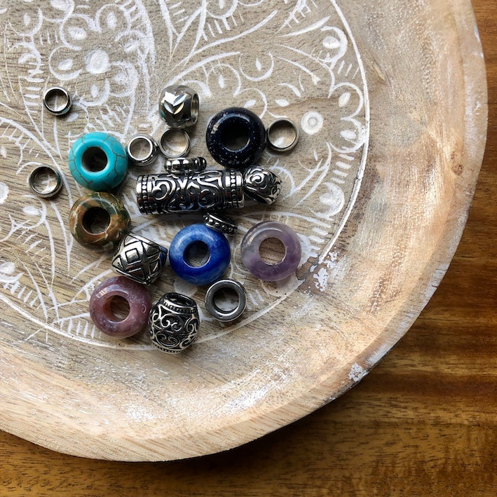 Star Gazer Dreadlock Beads | Set Of 20