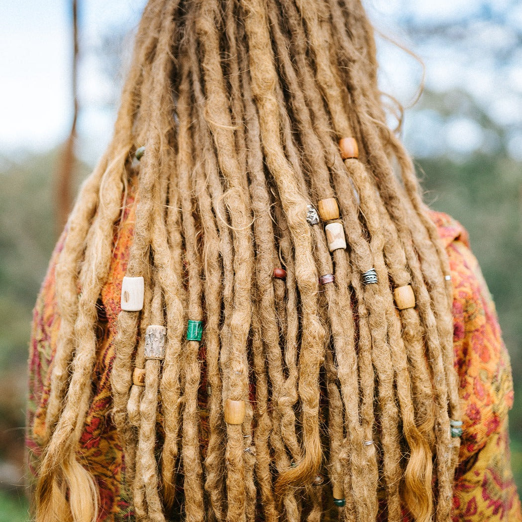 Large Wooden Dreadlock Beads – Mountain Dreads