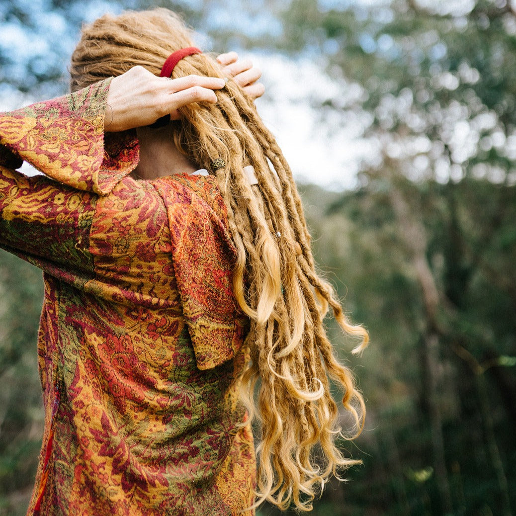 Wide Stretchy Dread Ties